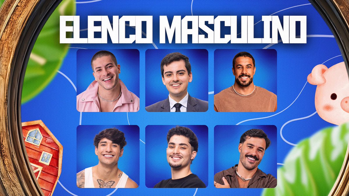 Confira o elenco masculino do cyber brother 💙
