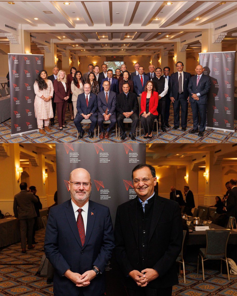 HCI_Ottawa's tweet image. High Commissioner @DineshKPatnaik spoke at the ‘Canada-India Track II Dialogue : Strengthening the Strategic Partnership and Building Resilience Together’ organised by @AsiaPacificFdn and @csdr_india.  In his remarks, High Commissioner highlighted that India and Canada share…