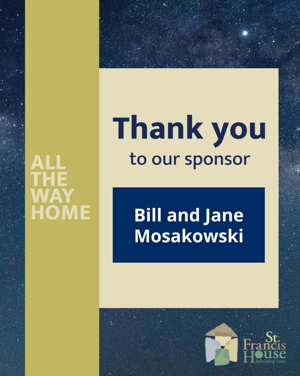 🌟 It’s here! #AllTheWayHome is TONIGHT 💙 Big thanks to Bill &amp; Jane Mosakowski for sponsoring this special evening.

Stay tuned for highlights from our biggest event of the year.