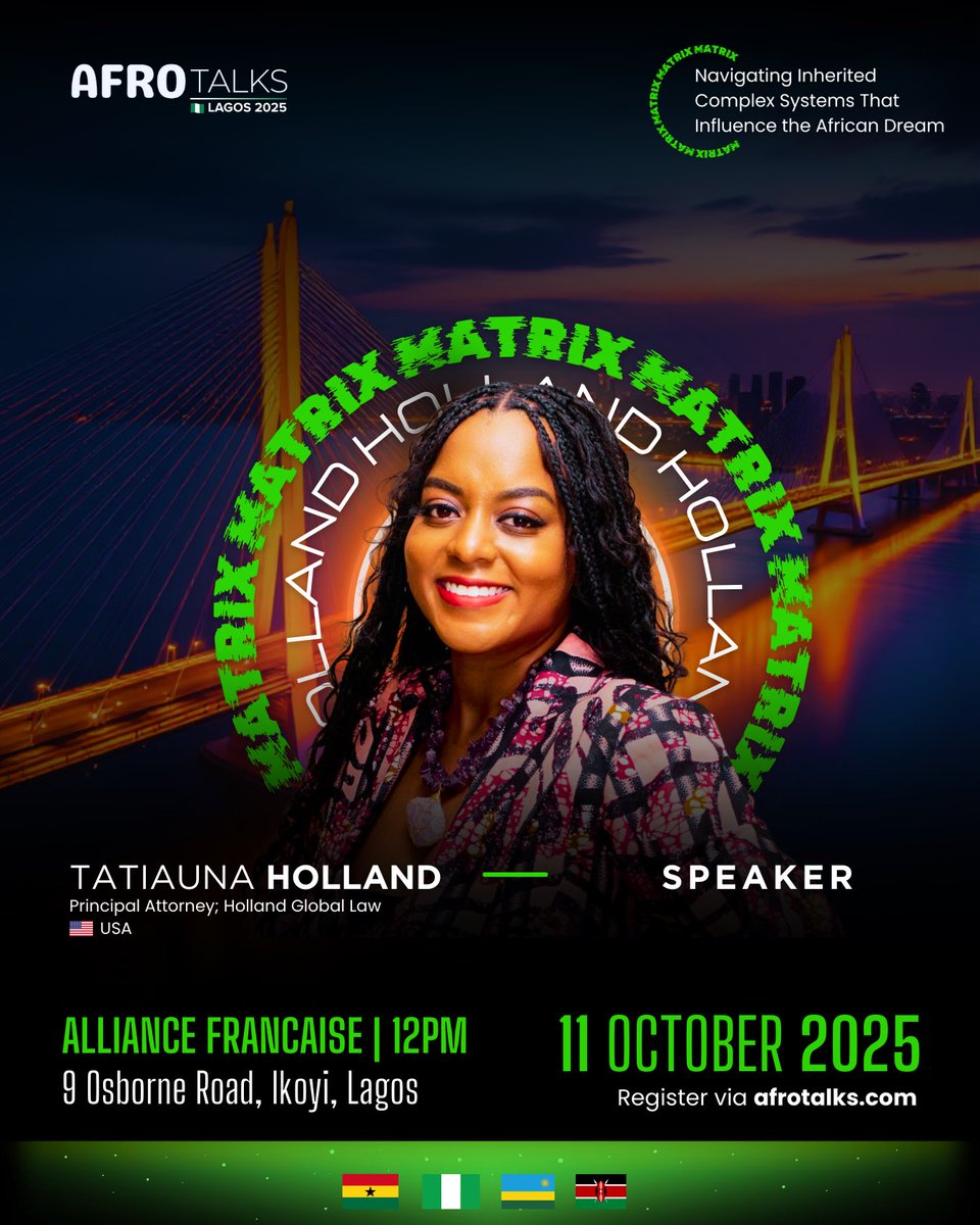 QrisEbo's tweet photo. This year at AfroTalks Lagos, I’ll be hosting as we navigate the inherited complex systems that influence the African dream.

Register here: https://t.co/daXFfwutWo https://t.co/u25QgtOpjP