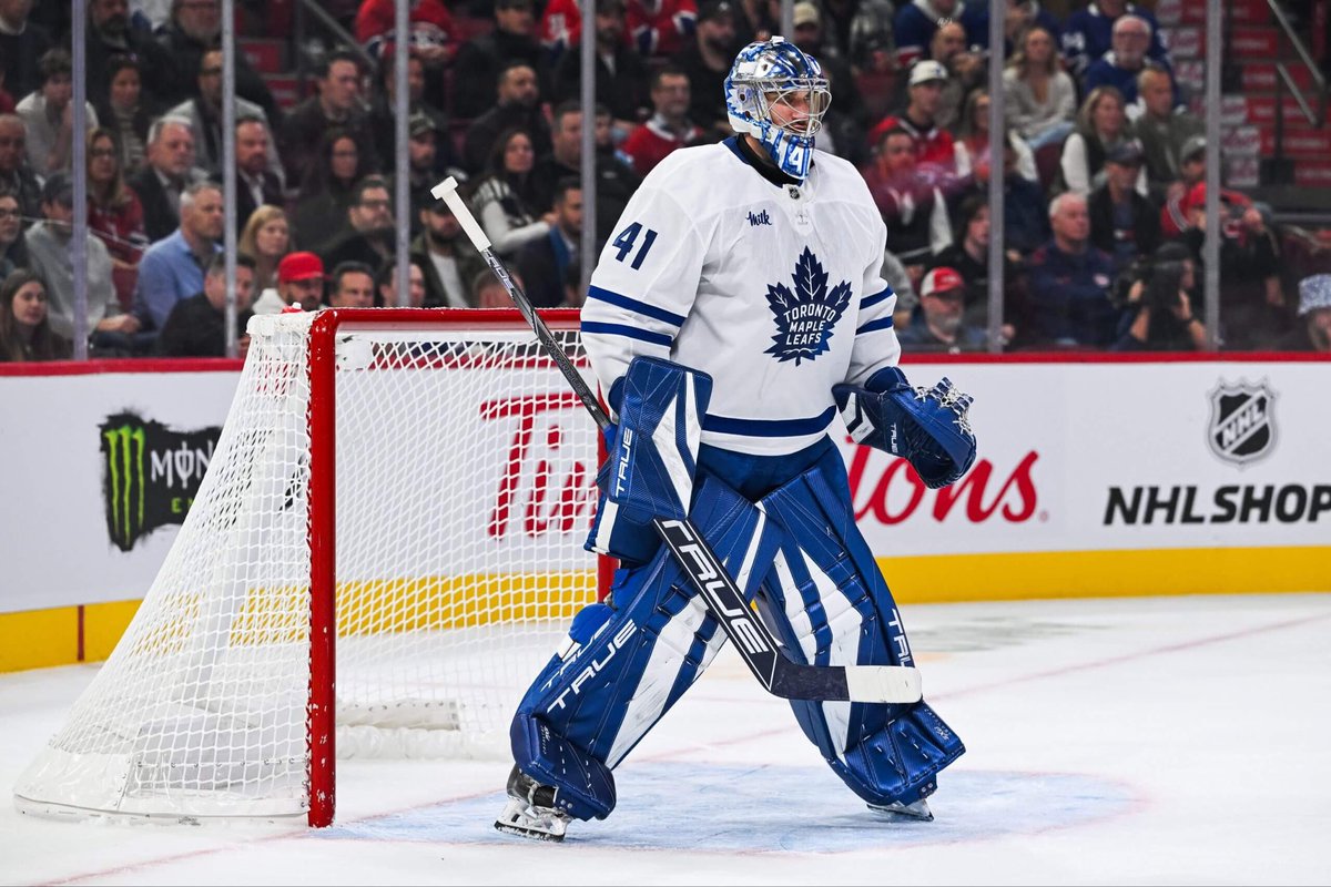 sandropacheco71's tweet image. The #TorontoMapleLeafs #Signed goaltender #AnthonyStolarz to a four-year #ContractExtension with a $3.75-million cap hit on Sunday September 28, 2025. #NHL #MakingHistory #LeafsForever