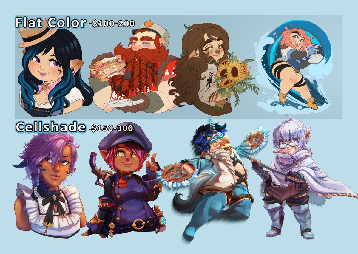 SageWindfeather's tweet photo. ✨My commissions are open!
🔞NSFW ok!
I love drawing FFXIV, D&amp;D, WoW, and OCs!
I'll be reviewing submissions after the weekend and will reach out when I'm full. 
Your support means a ton to me🦝💖
Thanks for looking!

📝FORM  https://t.co/mEO0YCttIz
📜ToS  https://t.co/gU6PsA4KQG https://t.co/l0cGeopKFG