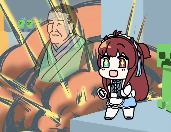 ロアちゃんおいら労働してくま 今日10月5日教師の日 色んな知識を教えてくれる教師 教師といえばロアちゃんだよね! ロアちゃんの配信を見れば色んなことを楽しく学べていいのである ロアちゃんいつか教科書出してみない? ロアちゃんがマイクラで地下爆破した時描いたやつ #ロアちゃんへ