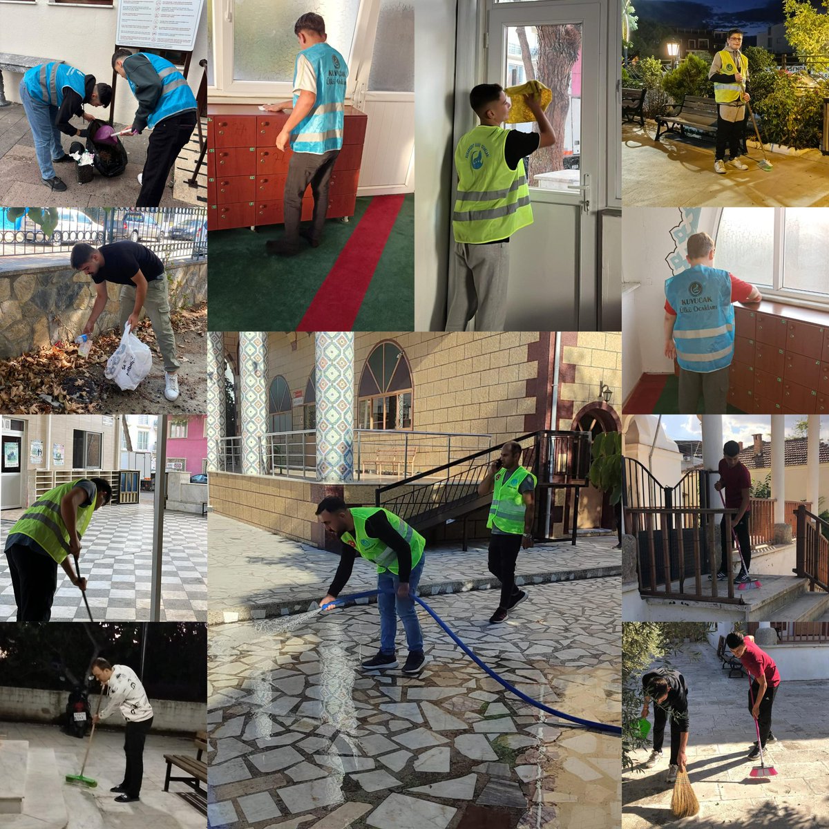 Okan_Bozkurt_06's tweet photo. Ülkü Ocakları Aydın İl Başkanlığı olarak İl ve İlçe Ortaöğretim Teşkilatlarımız 1-7 Ekim Camiler ve Din Görevlileri Haftası kapsamında camilerimizde temizlik etkinliği gerçekleştirdi. https://t.co/IqUQS9Dn6Z