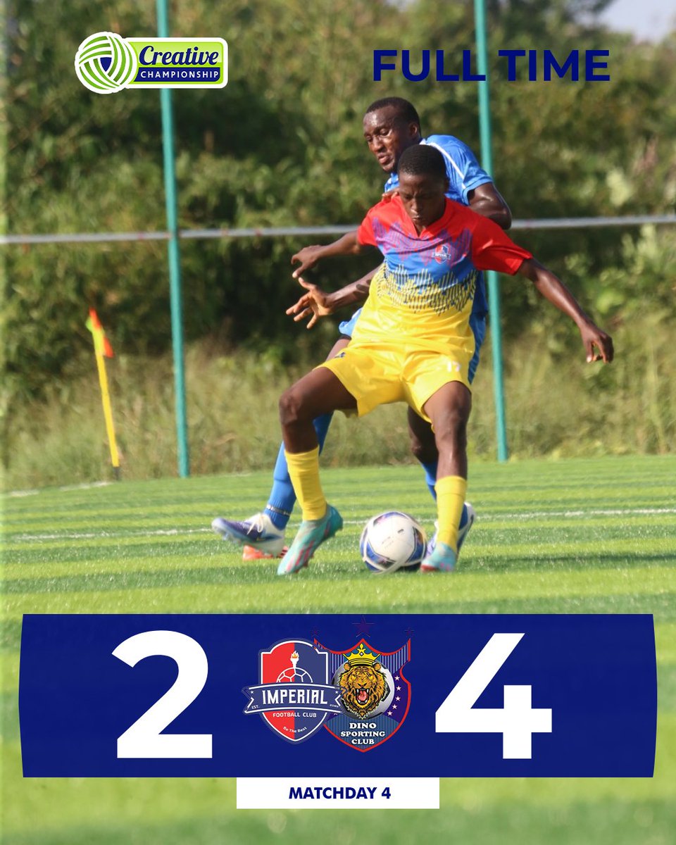 TCC_League's tweet photo. Dino triumph over Imperial in thrilling battle
#TCCLeague26 | #IMPDSC | #Bet9ja https://t.co/GBdJxXshiO