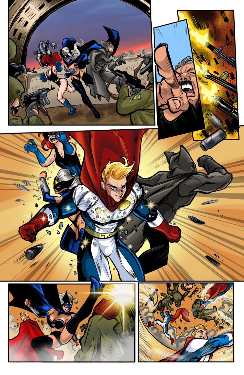geri_lou's tweet photo. @geri_lou working on #Tomorrowgirl #comic https://t.co/TP4tkfMfGw