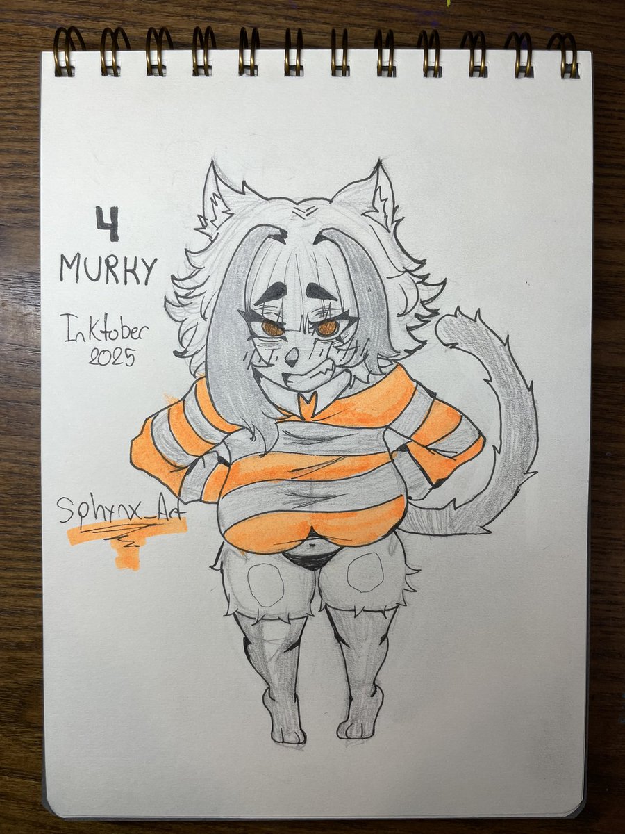 SphynxVt's tweet image. Modo furro xd
Inktober #04
Sketch 6( 04/10/2025) #sketchbookvirtual #Inktober2025