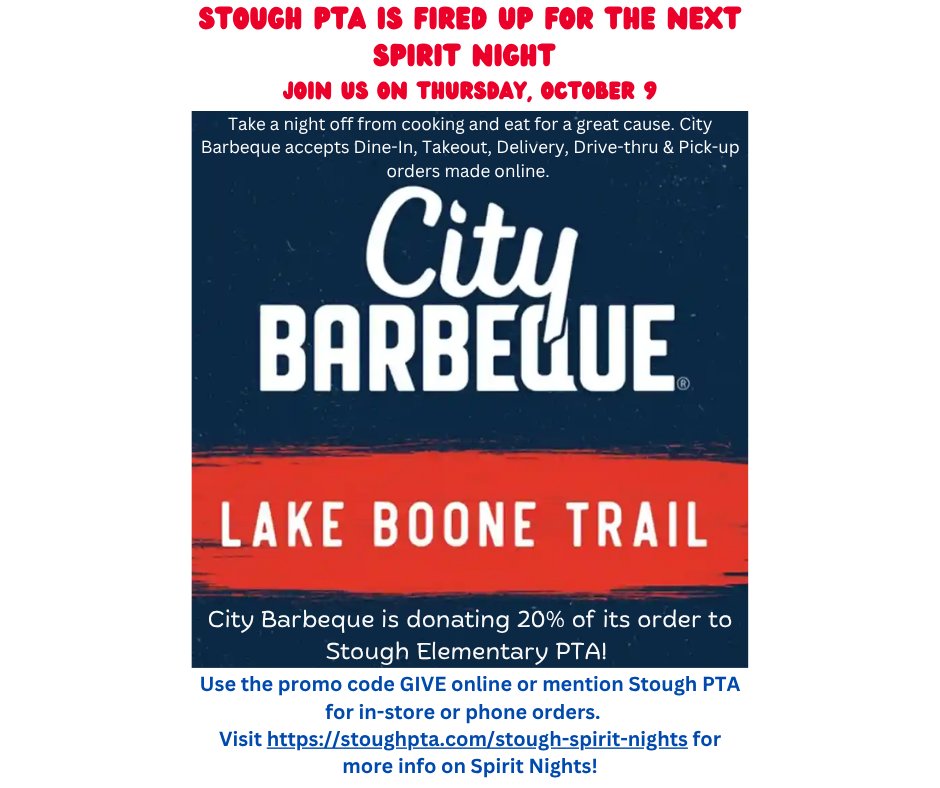 Stough PTA tweet media