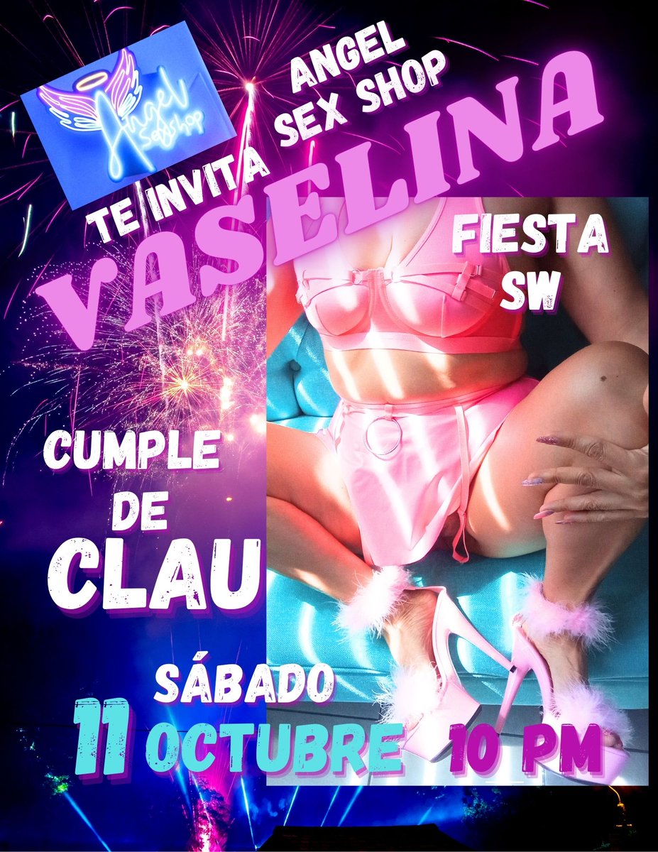 Fiesta sw especial 💯 Festejando a <a href="/cachonda69Qro/">Claudia ♠️👣🔥🍑💦😈❤️</a>
Temática Vaselina 🤩
Gran fiesta para convivir con Clau 💕 y pasar una noche Cachonda 🔥Con juegos, dinámicas, integración e interacciones riquísimas 🤤
Y con el rico anfitrión chacal <a href="/rafagazoenelano/">rafagazo en el * 🇲🇽 ⚡️ 🔫 🇲🇽‼️</a>
Info 4424993424 y 4464886010