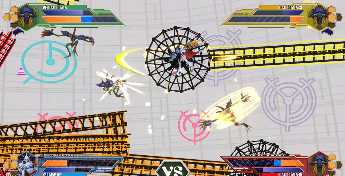 DRA_Remake's tweet image. Keramon is a glass cannon rookie that punishes enemies with hard hitting ranged and lingering area attacks.

Diaboromon is a fast boss character that can sweep many enemies up in every move, draining the meters of every Digimon in the battle!

#Keramon #Diaboromon #projectdigimon