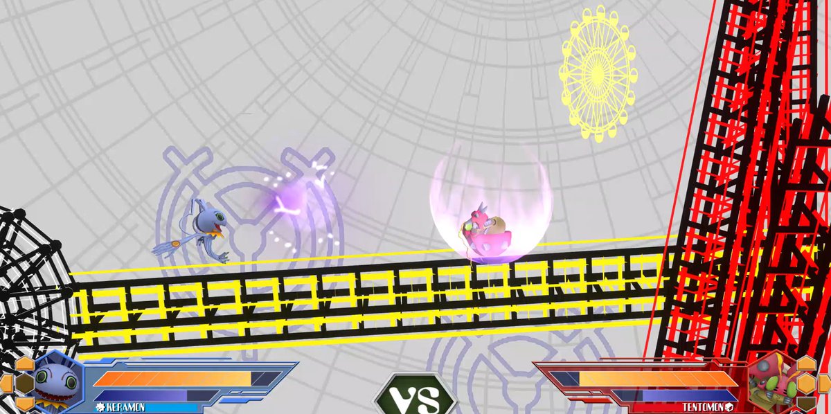 DRA_Remake's tweet image. Keramon is a glass cannon rookie that punishes enemies with hard hitting ranged and lingering area attacks.

Diaboromon is a fast boss character that can sweep many enemies up in every move, draining the meters of every Digimon in the battle!

#Keramon #Diaboromon #projectdigimon