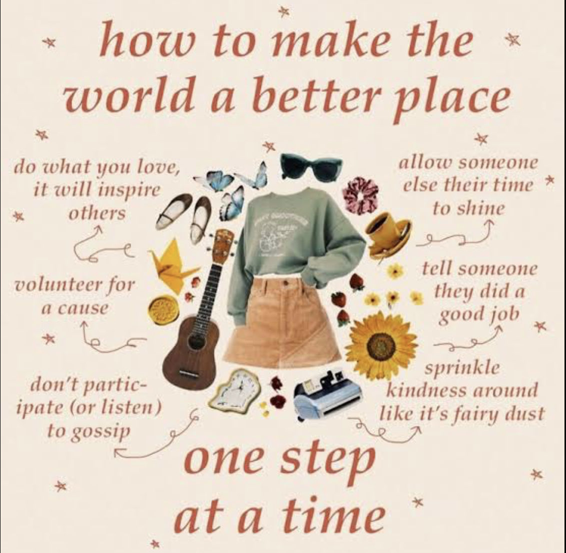 5306Dominga's tweet photo. Make the world a better and if you can’t then try not to make it any worst https://t.co/jqGiHK1YIe
