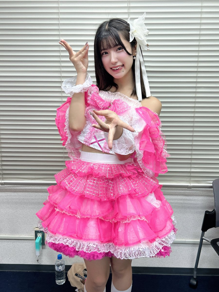 74macca's tweet image. 10/4 チェキ会

今日はピンク🩷

#佐野瑞季
#マイドレ
#MyDresscode