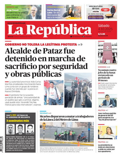 OscarRojasA's tweet photo. Vota por #Miguel #Arancibia #Cueva  DECANO 2026-2027 
Por capacitación presencial, servicios y almuerzo contable gratuito.
Un bendecido día sábado para todos.
Diarios del PERÚ🇵🇪 del día sábado 04 Octubre 2025.
👇
https://t.co/FFAkoSFWGK https://t.co/cme7JMm6r1