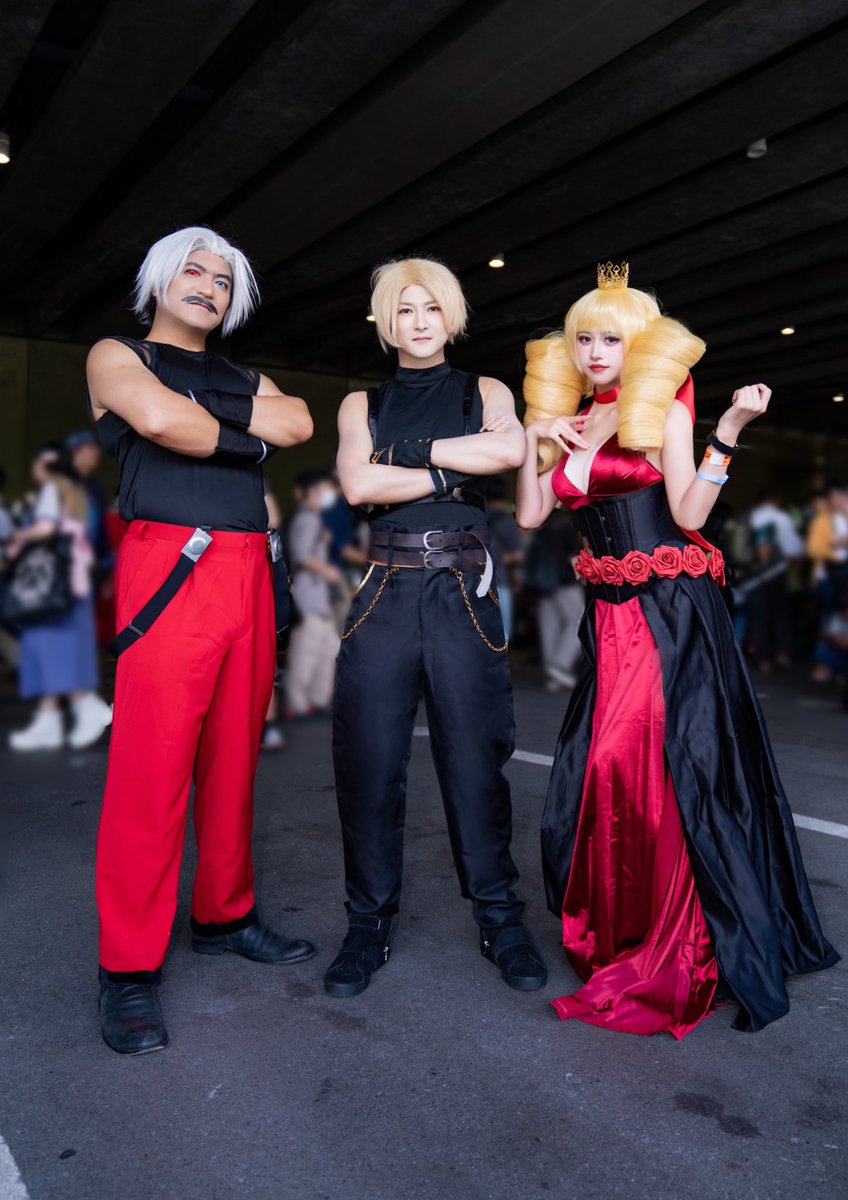 【Cosplay／コスプレ】 

バーシュタインファミリー

ルガール
アーデルハイド
ローズ

📸（<a href="/markmakoto1/">まぁくん</a> ）

#TGS2025コスプレ 
#TGS2025