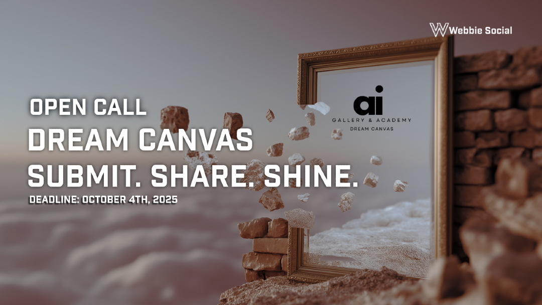 WebbieSocialApp's tweet image. 📢 OPEN CALL — Dream Canvas: The Web Edition No. 2

🔥 Deadline: Tonight at 11:59 PM ET
Be part of a showcase where art, technology, and community converge.

Your story belongs here.
📲 Submit today

Submit [Link in bio]

#DreamCanvas #OpenCall #FinalCall #TheWebEdition