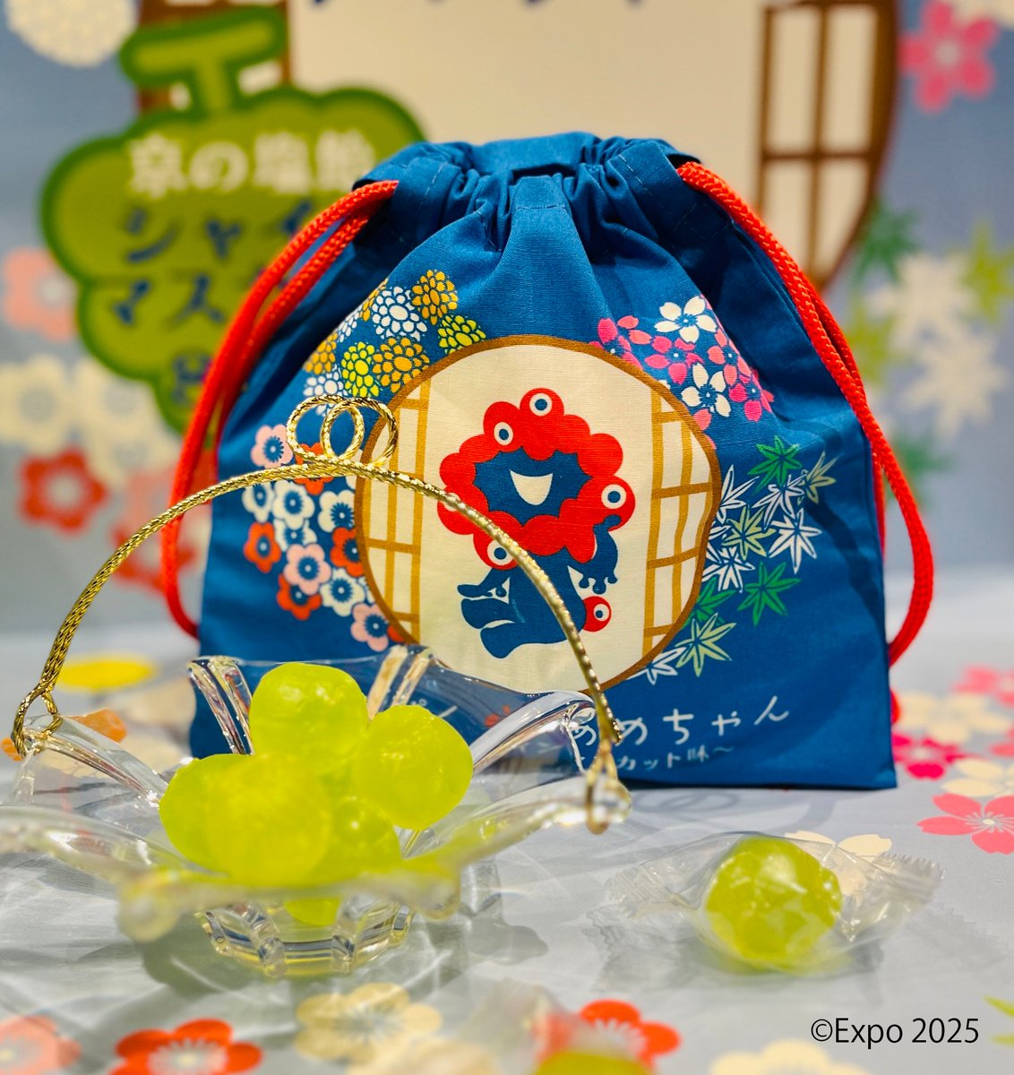 🔴お知らせ​ ＜俵屋吉富＞​ ばんぱくdeあめちゃん​ 税込864円 8個入り