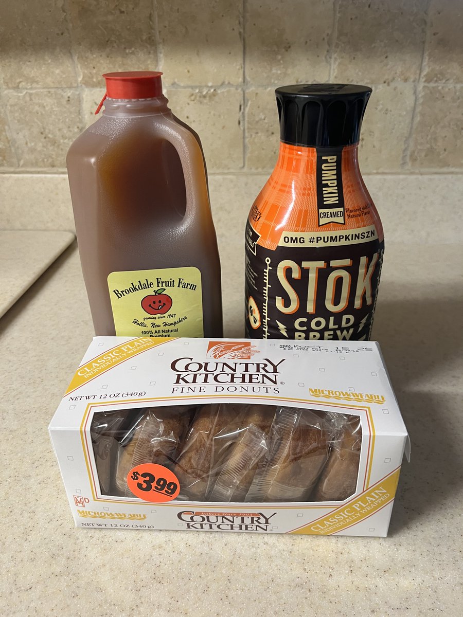 Basic New England autumn weekend starter energy kit