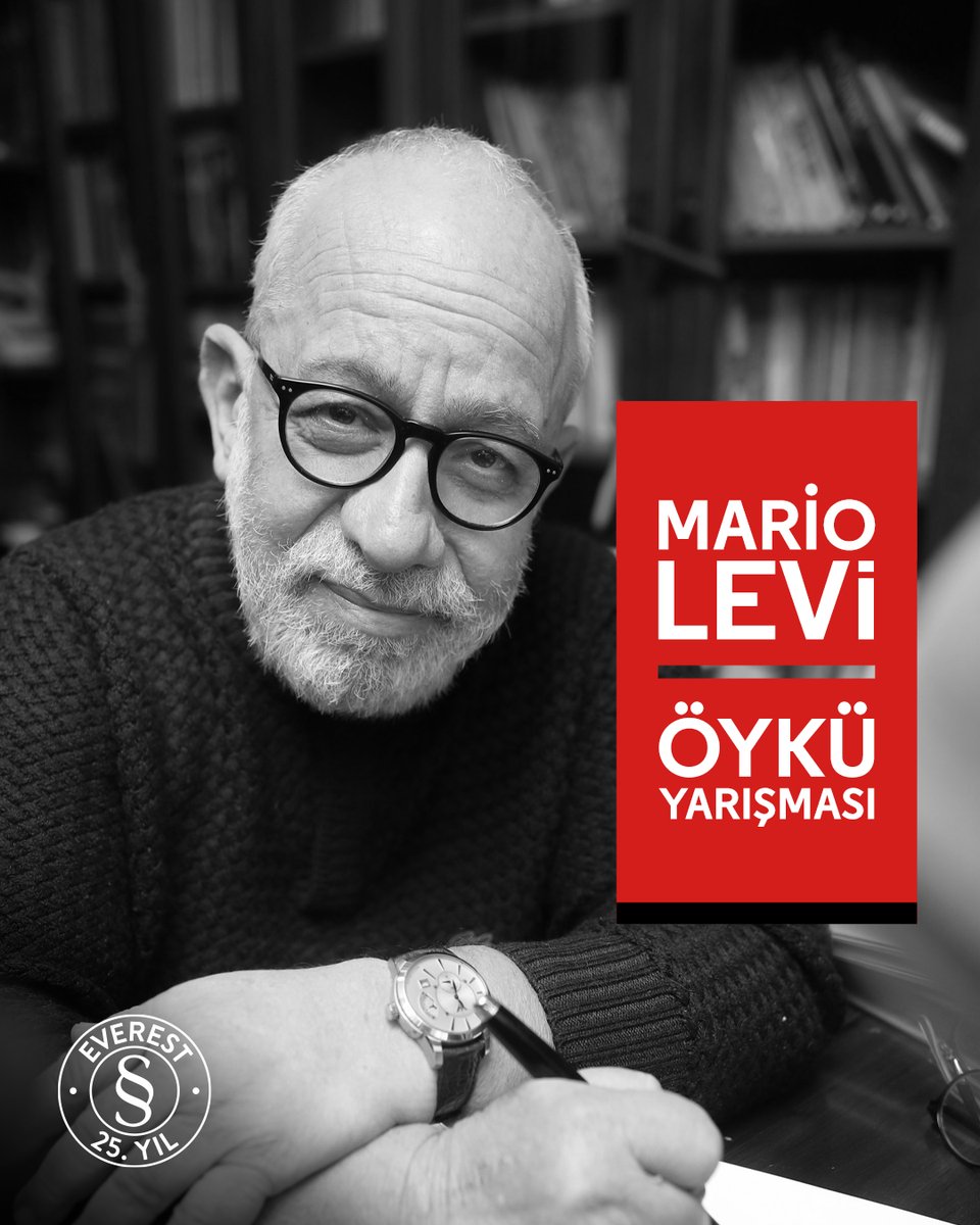 milliyet_sanat's tweet photo. Everest Yayınları Mario Levi’nin anısını yaşatmak için, ailesiyle birlikte bu yıl ilk kez Mario Levi Öykü Yarışması’nı düzenliyor. Yarışmaya son katılım tarihi 28 Kasım 2025. @EverestKitap
https://t.co/y4oG2ZZshP https://t.co/APQENEPdqY