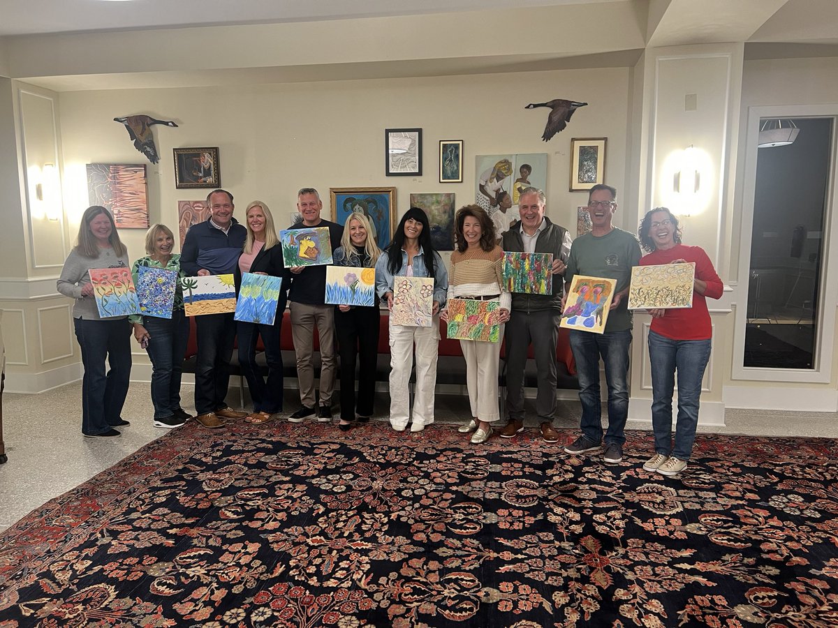 ghostroomart's tweet photo. The first Ghost paint party that raised money for The Thurman Thomas Family Foundation. What a great way to support our community by inspiring creativity! https://t.co/HhGjd7lNgv