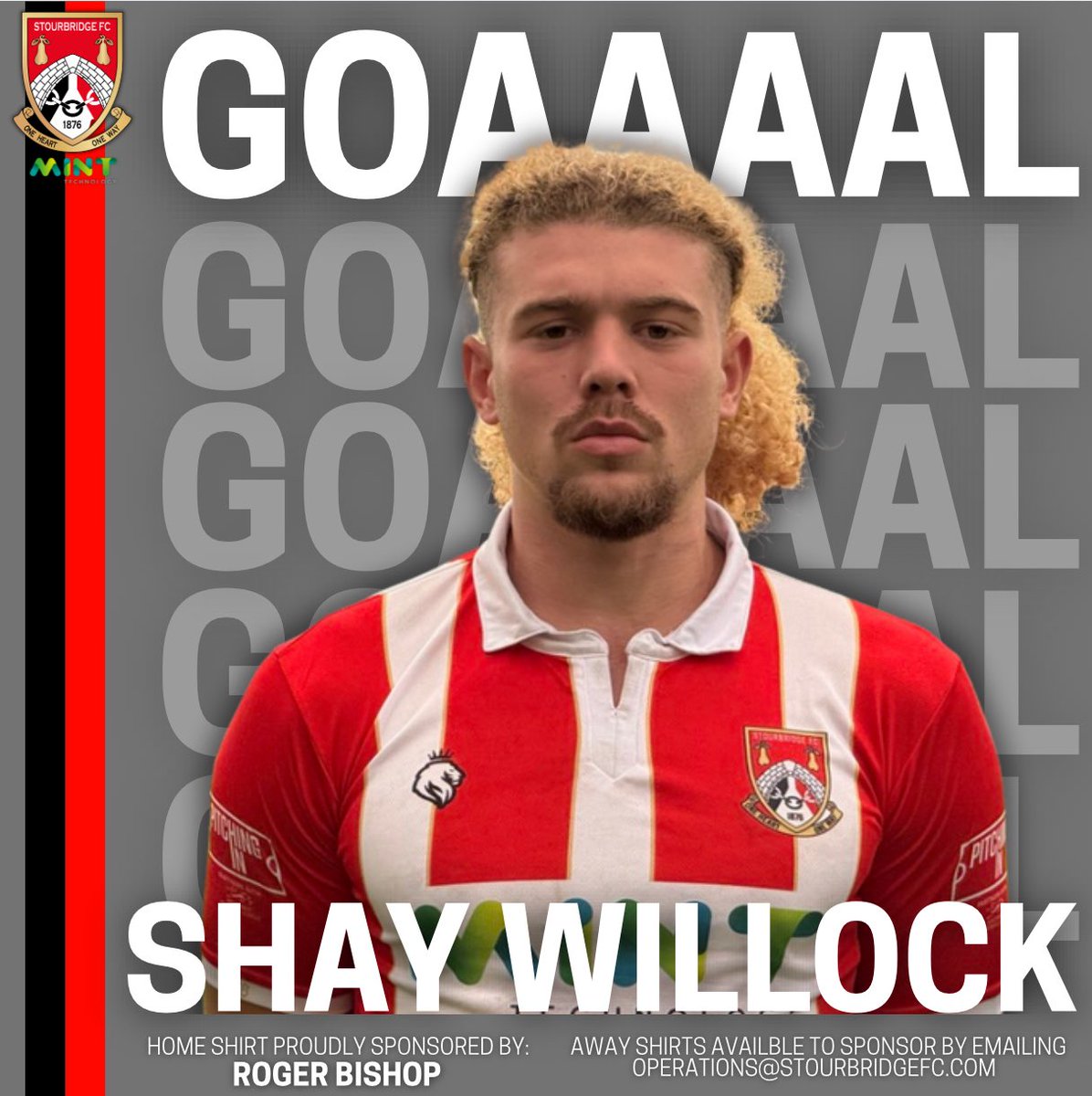StourbridgeFC's tweet photo. 11’ GOAAAAAL - WILLOCKKKKK!!!!

A lovely ball from Harland finds Verma out wide who beats his man and drives goalwards before his cross finds Willock in space at the back post to put it home! 0-1 https://t.co/yvPLFi6Jvt