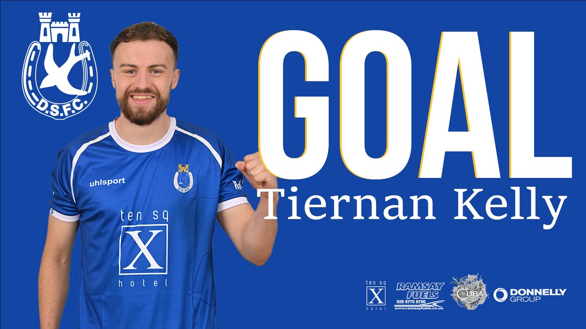 DgnSwifts's tweet photo. 19'| GOAL GOAL GOAL!!!! TIERNAN KELLY!

🔵1-0🔴#DUNvLAR #SportsDirectPrem #UTS