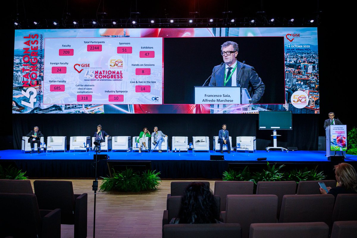 sicigise's tweet photo. What a journey!
🙏to our faculty, speakers, sponsors & 2,244 participants who made this congress a true success.
Special thanks to @alfredomarches3 & @saia_francesco for their leadership and congrats to @alfredomarches3 , our new GISE President!
See you at #GISE47 ❤️
#GISEasOne https://t.co/lMEAV6Deql