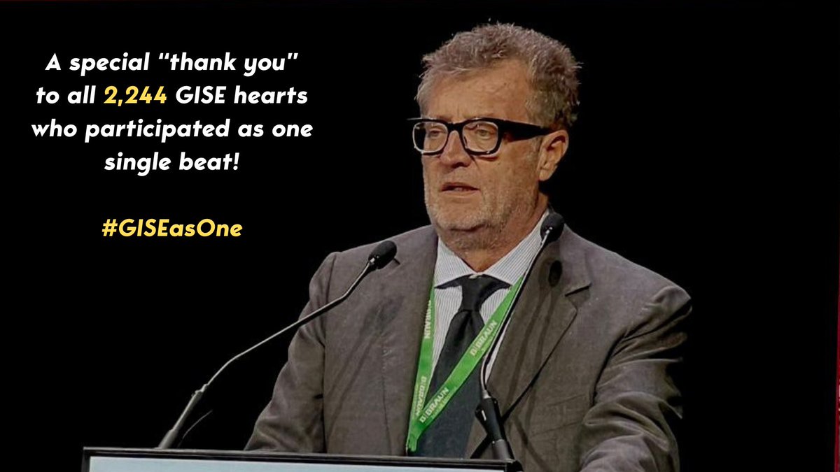 sicigise's tweet photo. What a journey!
🙏to our faculty, speakers, sponsors & 2,244 participants who made this congress a true success.
Special thanks to @alfredomarches3 & @saia_francesco for their leadership and congrats to @alfredomarches3 , our new GISE President!
See you at #GISE47 ❤️
#GISEasOne https://t.co/lMEAV6Deql