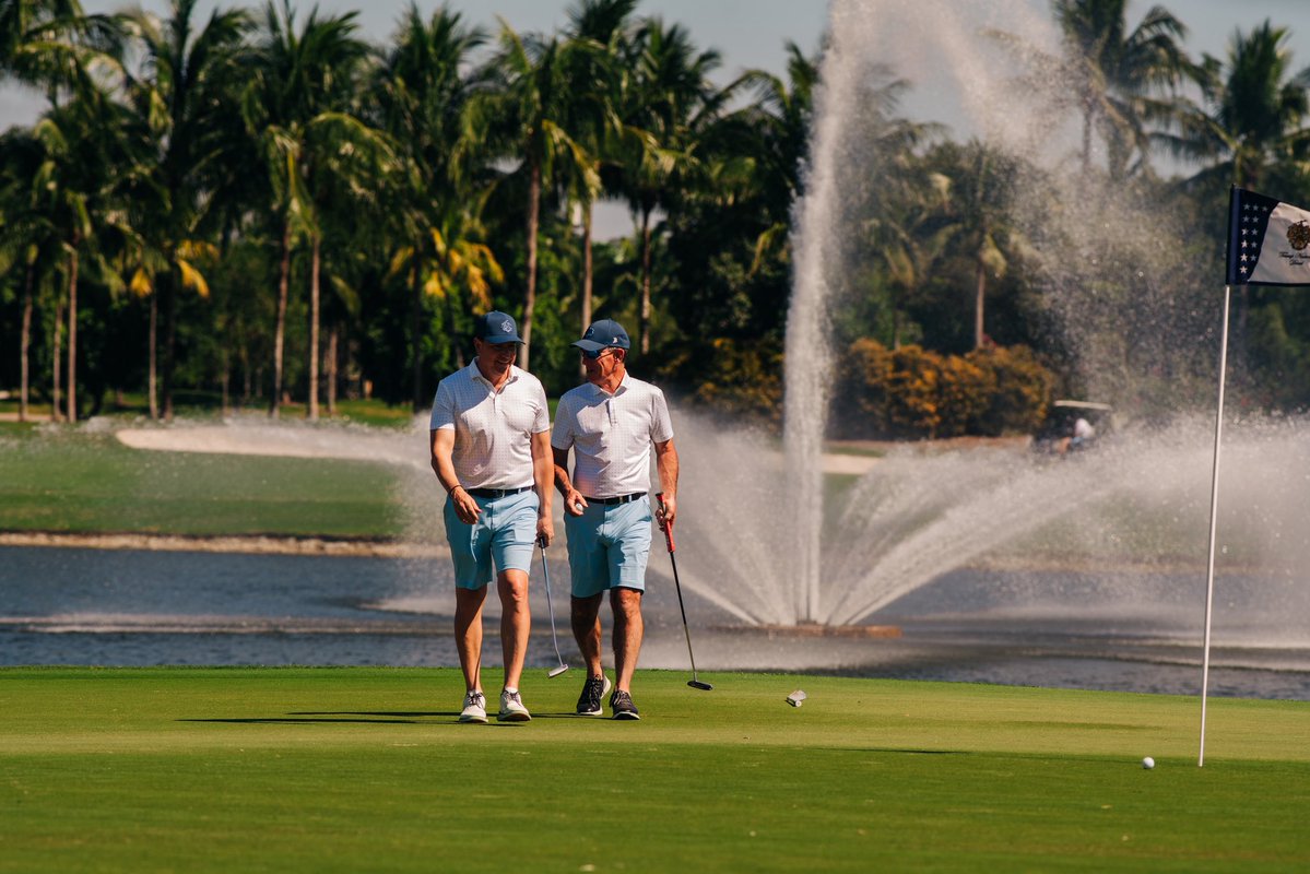 TrumpDoral's tweet image. Happy National Golf Lovers Day! ⛳️🎉 Today we celebrate the passion, the challenge, and the joy that makes every round unforgettable. 🏌️‍♂️🏌️🏌️‍♀️ #NationalGolfLoversDay #Golf #GolfLover #Golfer