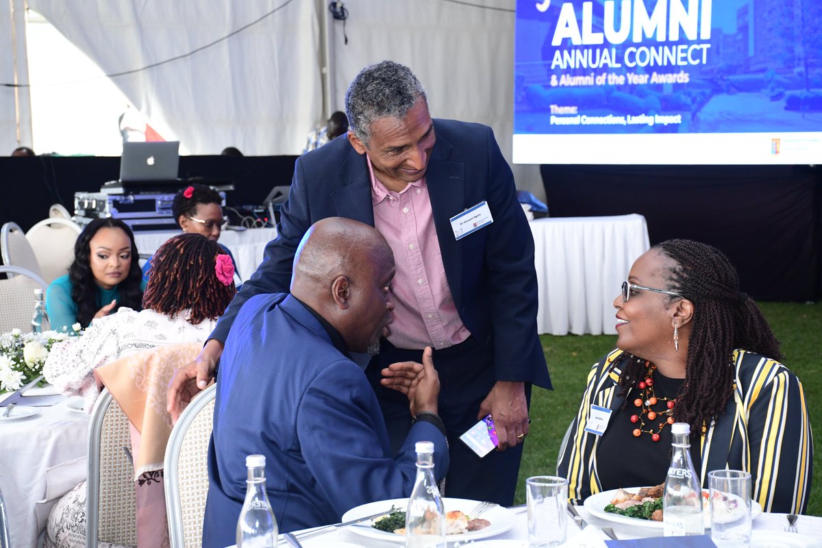 StrathU's tweet photo. As the curtains fall on the 2025 #StrathmoreConnect, one message echoes loud and clear. Personalised Attention is grounded in empathy, clarity, integrity, and pragmatism.
Here’s to a generation of #SUAlumni leading with purpose, passion, and heart.
#ReliveStrathmore #AlumniConnect