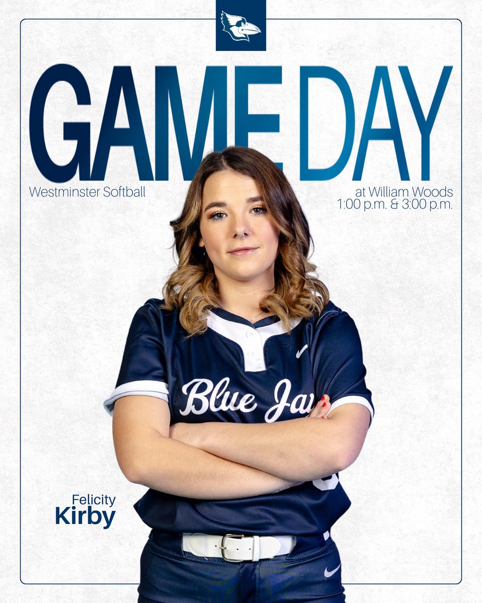 🥎GAME DAY🥎
📍Fulton, MO
🆚 William Woods University 
⌚️1:00p.m. &amp; 3:00p.m.