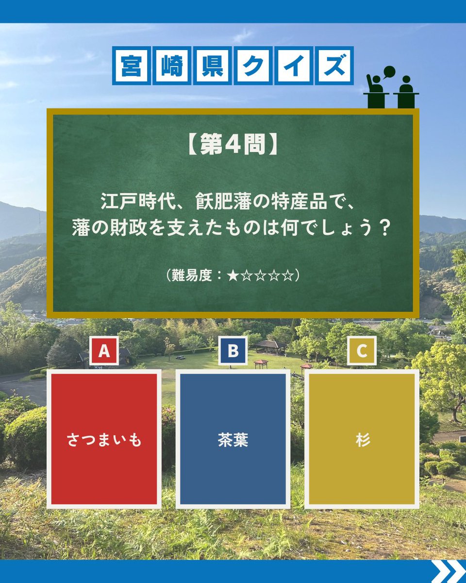 miyatora_kmi's tweet photo. 宮崎県民でも答えられない？
宮崎県クイズを4問出題！ https://t.co/r1PJ7fDGmS