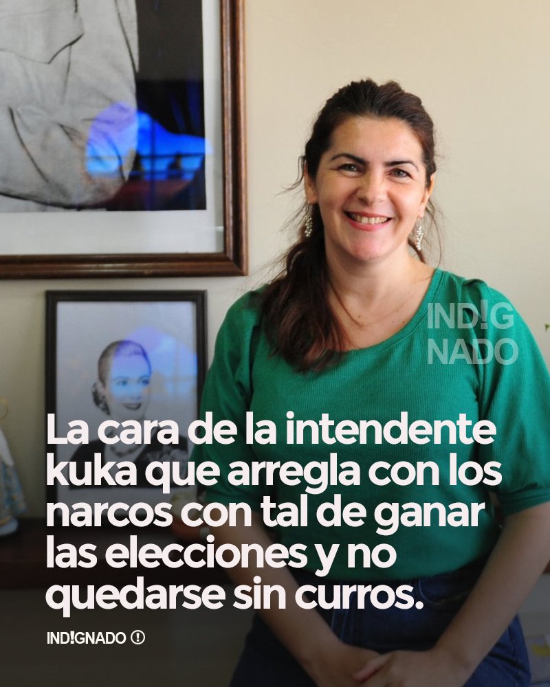 indignadoxd's tweet image. La intendente de Moreno Mariel Fernández