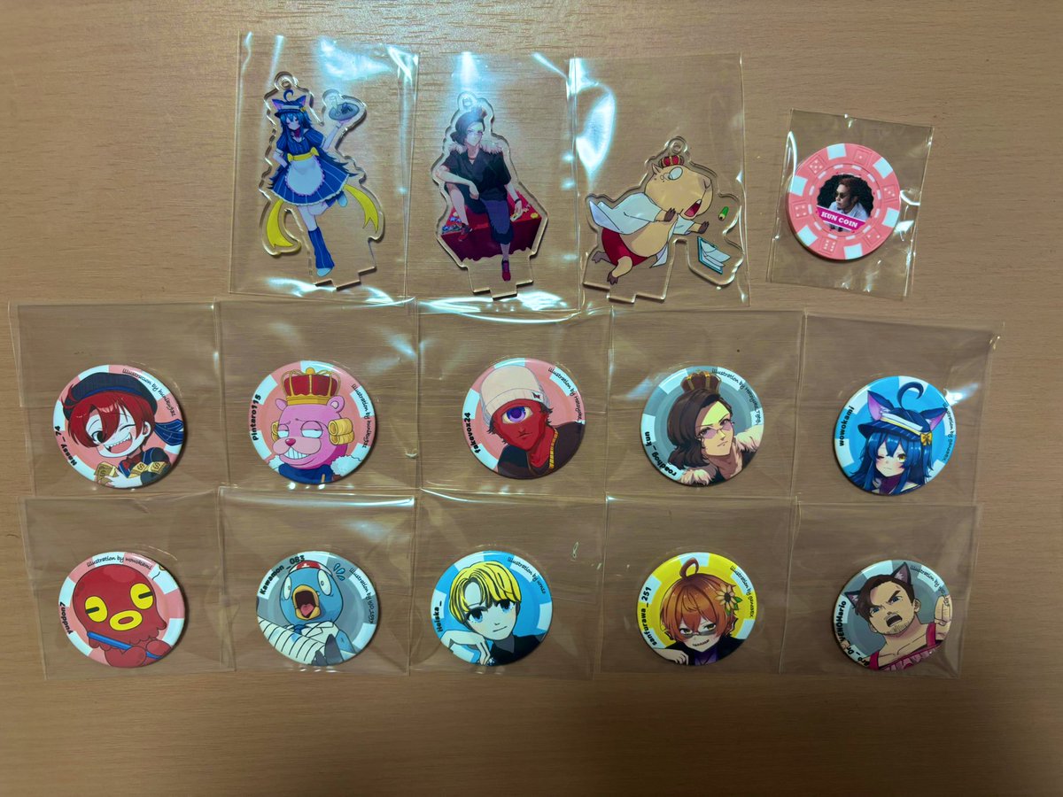 缶バッジアクスタ ふっぴーー on X: