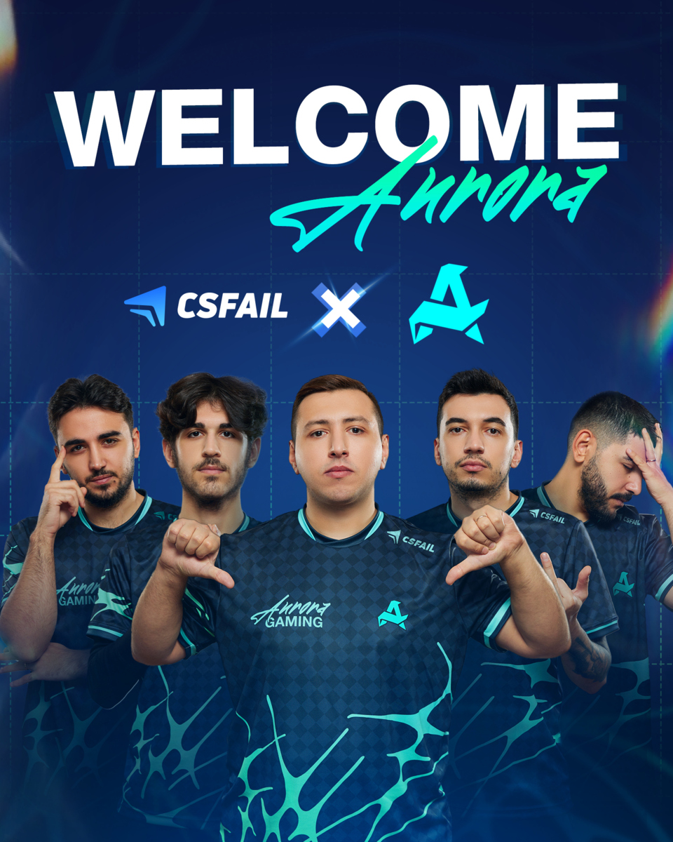 csfail2020's tweet image. We’re happy to welcome our new partners!

Welcome to the family, @AuroraCS2_GG! 🔥