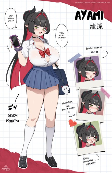 I made a new OC. Please treat her well 😎 