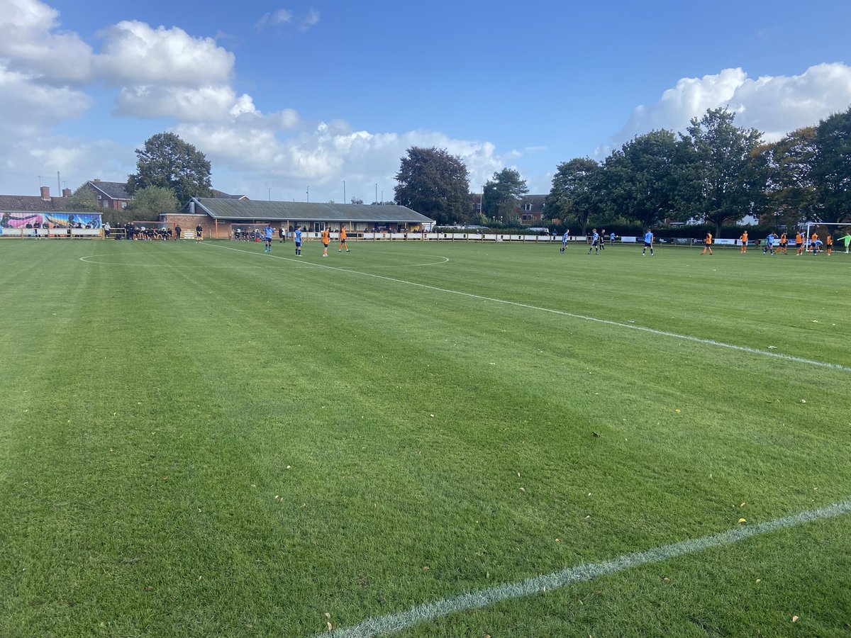 A windy afternoon at Alphington FC