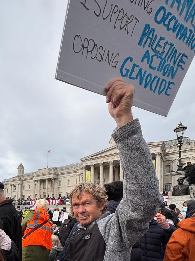 This ‘protest’ has brought the most violent antisemites out onto the street. It should never have been allowed.