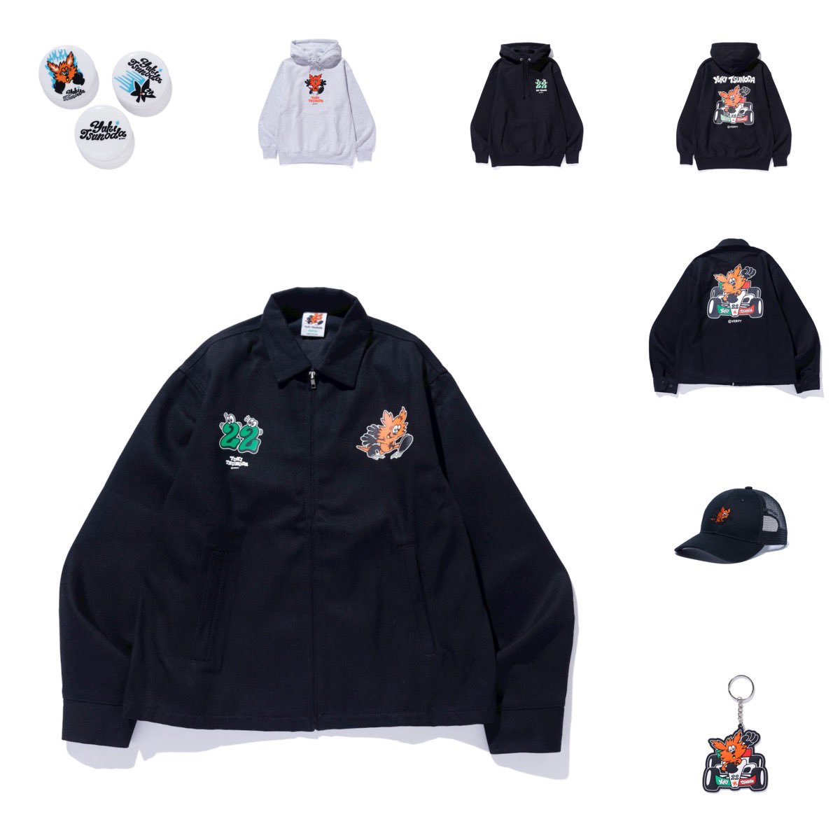 YUKI × Jacket TSUNODA VERDY 角田裕毅