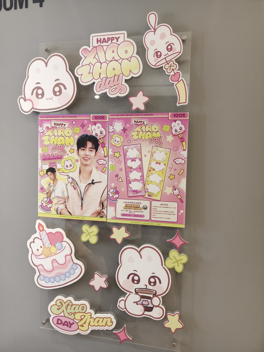 nutty_1005's tweet photo. Today's Xiao Zhan festivities in Singapore! 
XIAO ZHAN LEVEL 34 UNLOCKED  
#For34everWithXiaoZhan #Happy34thBDayXZ https://t.co/9LYBGQCcM1