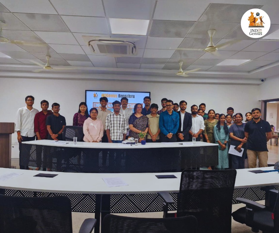 INDGeniusOrg's tweet photo. INDGenius Bengaluru hosted seminar on “Empowering Every Student: Constitutional Protection for Students with Special Needs” 

Ms. B Sukanya Baliga shared insights on rights, laws &amp; inclusion, joined by Shri Dhanush Gowda &amp; Shri Atuldat N Maanay. https://t.co/DP2BqOVGA1