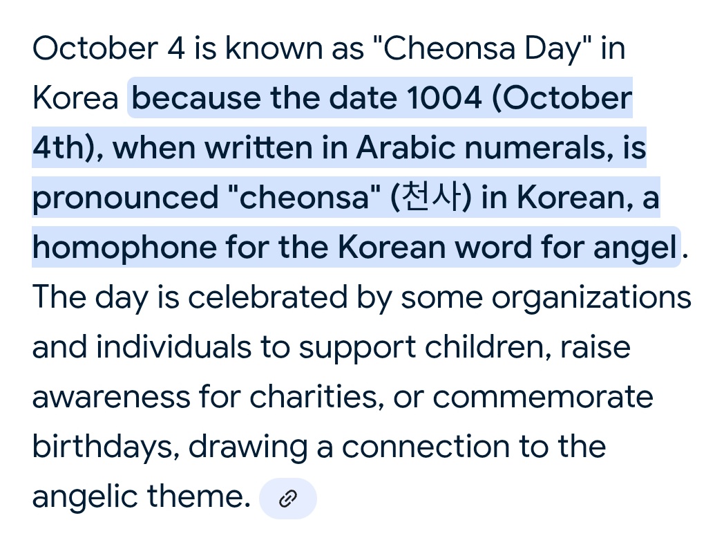 in korea, october 4 is known as "cheonsa (천사) day", chensato's hangul characters are 천사토 and zihao posted this pic on 1004 = cheonsa day, it makes so much more sense now wow happy chensato day guys!