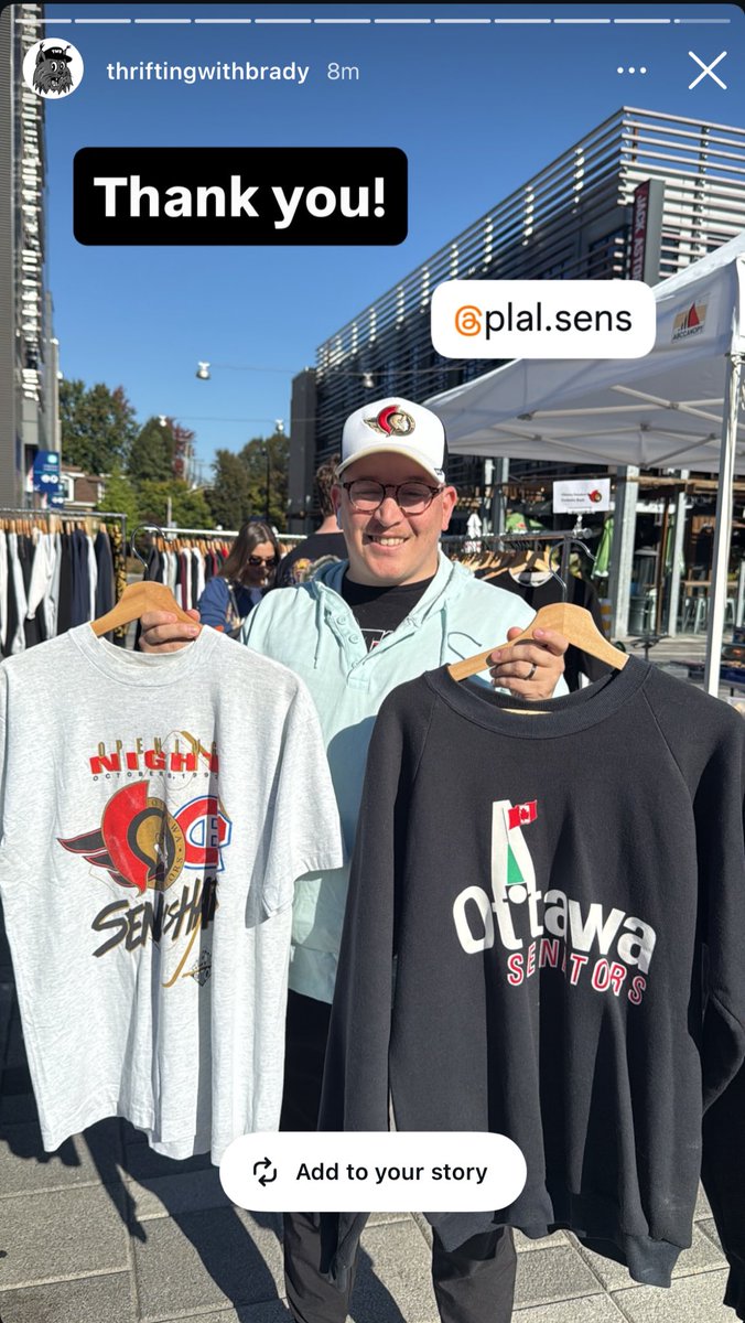 Everyone should go see Thifting With Brady at 613flea before it’s too late. Got some unreal <a href="/Senators/">Ottawa Senators</a> finds. Head to Landsdowne before it’s all gone #GoSensGo <a href="/SensCentral/">Locked On Senators</a> <a href="/LalimesMartian/">Martian</a> <a href="/NewEraSens/">New Era Sens Podcast</a>