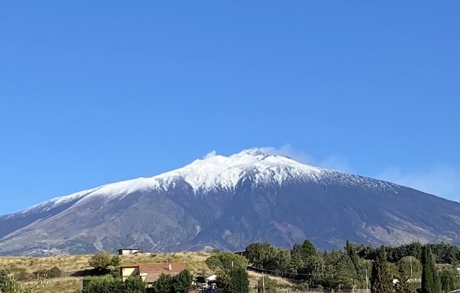 #etna la prima #neve!