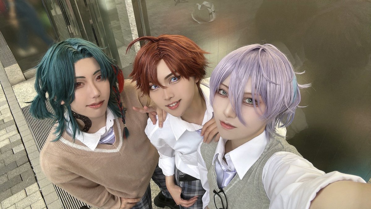 cos ⚠︎︎🌈🕒
みんな初出しでてでし行ってきた！！
楽しかったーーー！！！！✌️

#コスフェスTDC