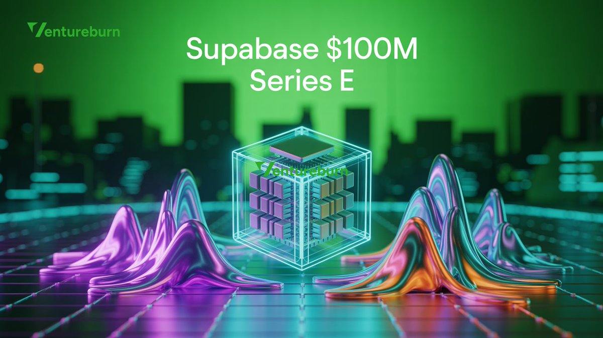 Ventureburn's tweet photo. 🚨 $100M Series E! 🚨
Supabase hits $5B valuation 💥
@figma joins, community can co-invest 🤝
Open-source + AI/no-code tools ready to scale 🚀
#Supabase #VentureCapital #OpenSource #AI #NoCode https://t.co/dIX4moroi3