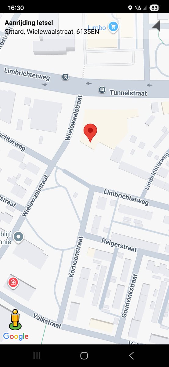 112 melding Aanrijding met letsel in Sittard