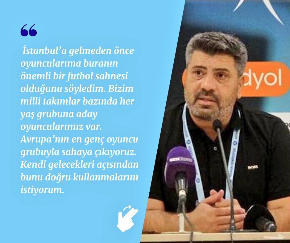 OOzelyavuz1940's tweet photo. 🎙 Teknik Direktörümüz Koray Palaz, Atko Grup Pendikspor maçının ardından açıklamalarda bulundu... 🩵💙⚡️
#PENvADS
#AdanaDemirspor
#YaşasınDemirspor https://t.co/I5oKvCi0nq
