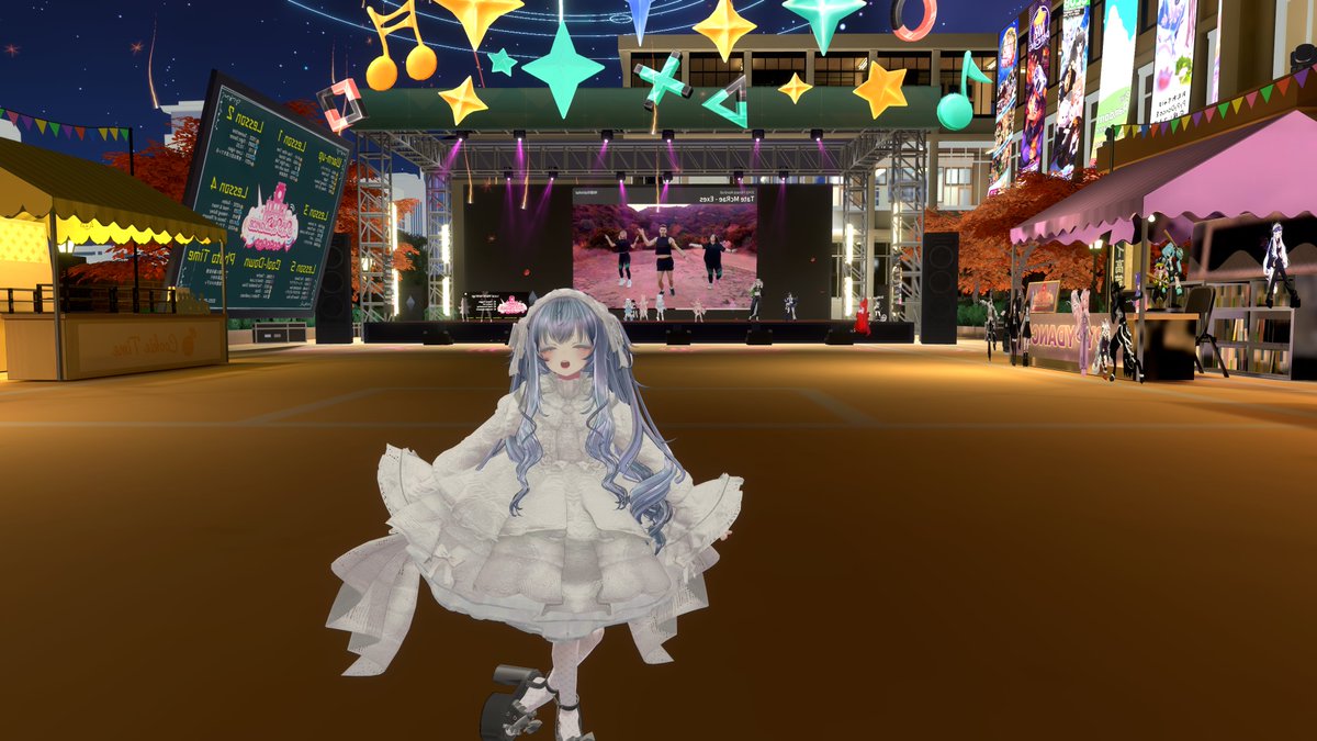 Liluf2023's tweet image. PyPyDance 9月イベント 🎀余韻の青春仮装パーティー🎀 の会場がパブリック公開されました✨
イベント参加者様たちのパネルが並んだ、学園祭のような華やかな学校でのダンスが楽しいですね💞
#PyPyDance2025Sep #PyPyDance