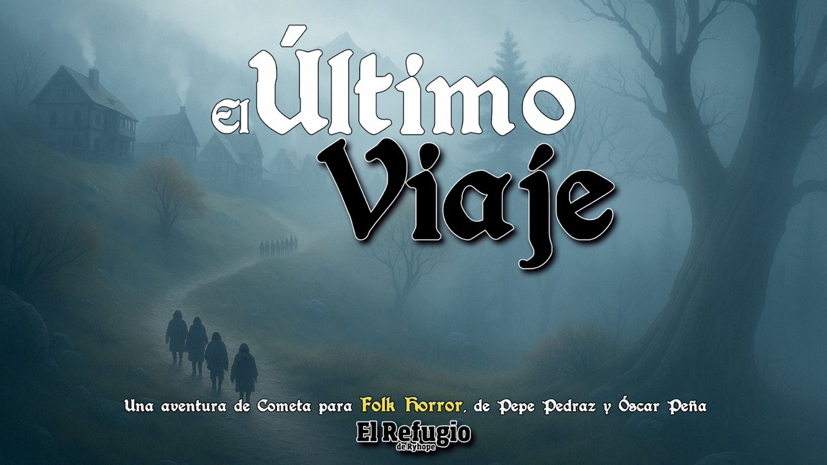 IBERICAN GAMER (@ibericang) on Twitter photo Esta noche a las 22:30 estaremos por twitch.tv/ibericangamer con este #oneshot de <a href="/ValleGGabriel/">Cometa</a> para Folk Horror, un suplemento de <a href="/IzanurOscar/">Izanur</a> para trueque de <a href="/pepepedraz/">Pepe Pedraz 💡</a> publicado por <a href="/elrefugioedit/">El Refugio Editorial</a>
Me acompañan en mesa <a href="/enniacD/">🍀 eniacD 🍀</a> y <a href="/gersioacn99/">gersioacn99</a>
Comencemos nuestro último viaje Esta noche a las 22:30 estaremos por twitch.tv/ibericangamer con este #oneshot de <a href="/ValleGGabriel/">Cometa</a> para Folk Horror, un suplemento de <a href="/IzanurOscar/">Izanur</a> para trueque de <a href="/pepepedraz/">Pepe Pedraz 💡</a> publicado por <a href="/elrefugioedit/">El Refugio Editorial</a>
Me acompañan en mesa <a href="/enniacD/">🍀 eniacD 🍀</a> y <a href="/gersioacn99/">gersioacn99</a>
Comencemos nuestro último viaje